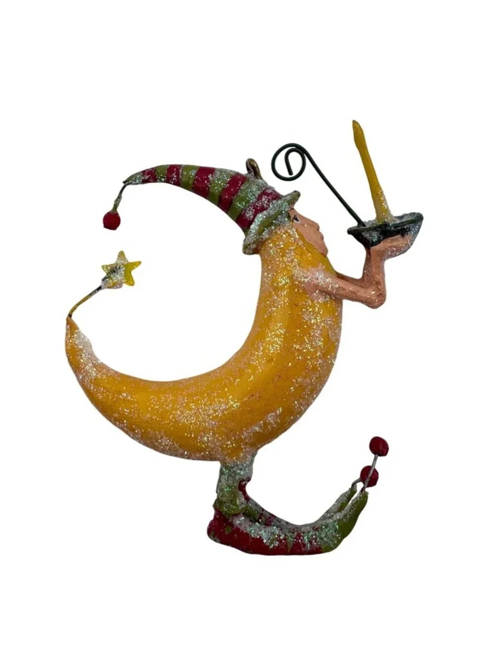 Department 56 Patience Brewster Krinkles Moon Man Christmas Ornament New